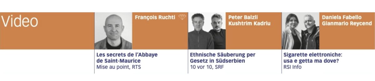 On that, I'm very happy: @thekiqa and @PeterBalzli won the 2nd price of the @SwissPressAward in video for their investigation into a burocratic way of ethnic cleansing in southern #Serbia. A great collaboration between a Swiss and Kosovar journalist. Very well done, both of you!