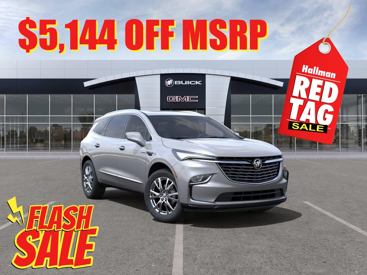 Our Flash Sale continues with another incredible deal on our last remaining 2023 Buick Enclave. This SUV is is the perfect mix of comfort and luxury. Learn more here: zurl.co/KPBL