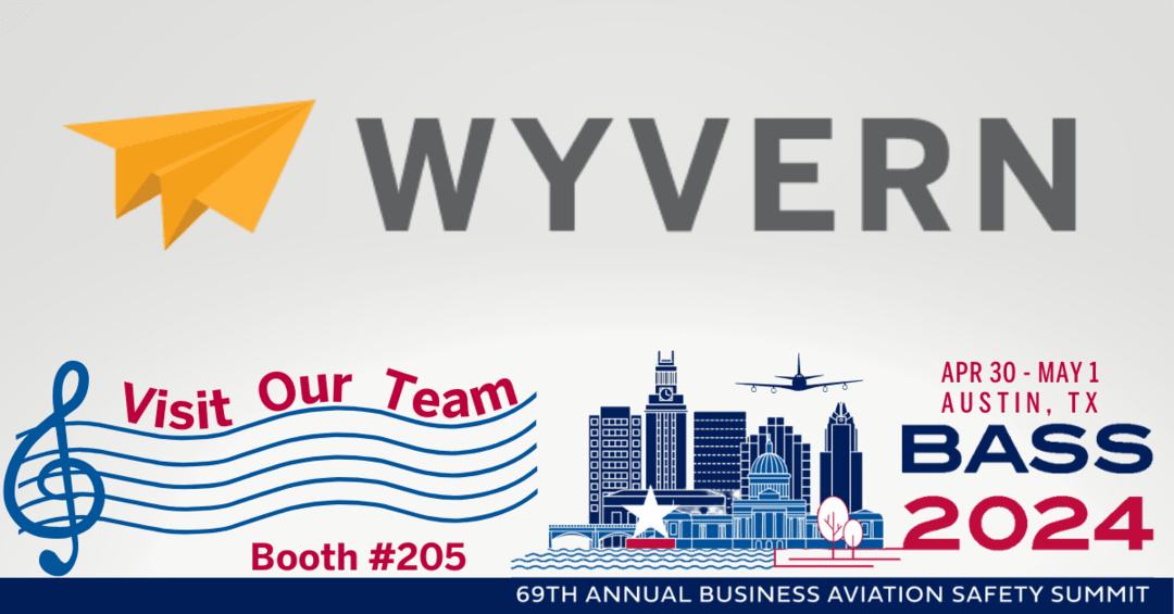 WYVERN is thrilled and honored to be the Host Sponsor at next week’s @flightsafety Business Aviation Safety Summit (BASS) in Austin, Texas!

Register today: flightsafety.swoogo.com/bass2024

#aviation #aviationsafety #bizav #businessaviation #BASS2024