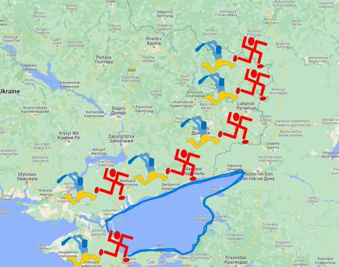 @Ukrinform_News 'Over the course of the day, the Ukrainian Air Force struck 11 areas where enemy personnel were concentrated. Missile troops struck two enemy  manpower clusters, one radar station, three air defense systems, one EW station, and one logistics depot. 💪

#GloryToHeroes