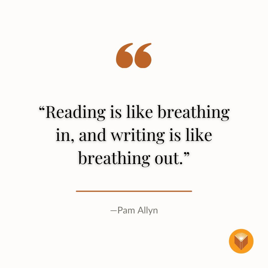Friday's quote by Pam Allyn. Let's all take a breath of fresh air. 

#quote #author #friday #writing #motivation #authors #writingcommunity #publishing #selfpublishing #authorscommunity #FridayQuotes #luminarepress