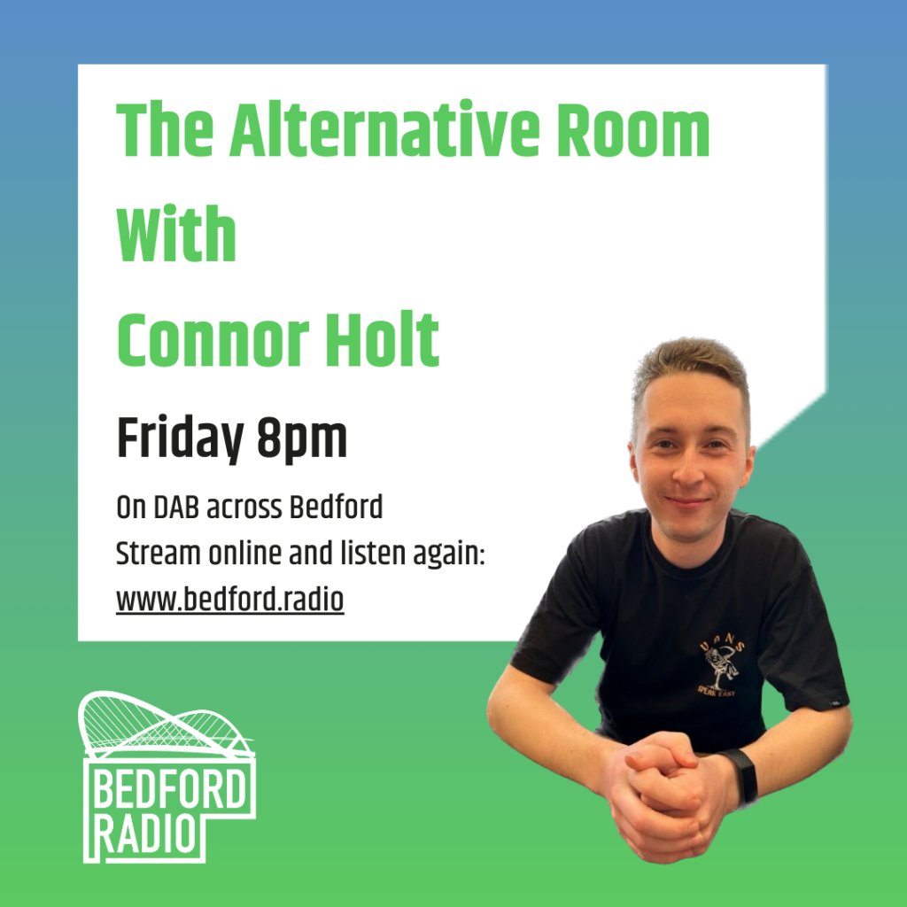 Join Connor Holt at 8pm for The Alternative Room with 1 hour of the biggest indie and alternative anthems, including the last of our tracks from this months featured artist Skylights, the return of The Alternative Room Shuffle and the 500th different track played on the show.