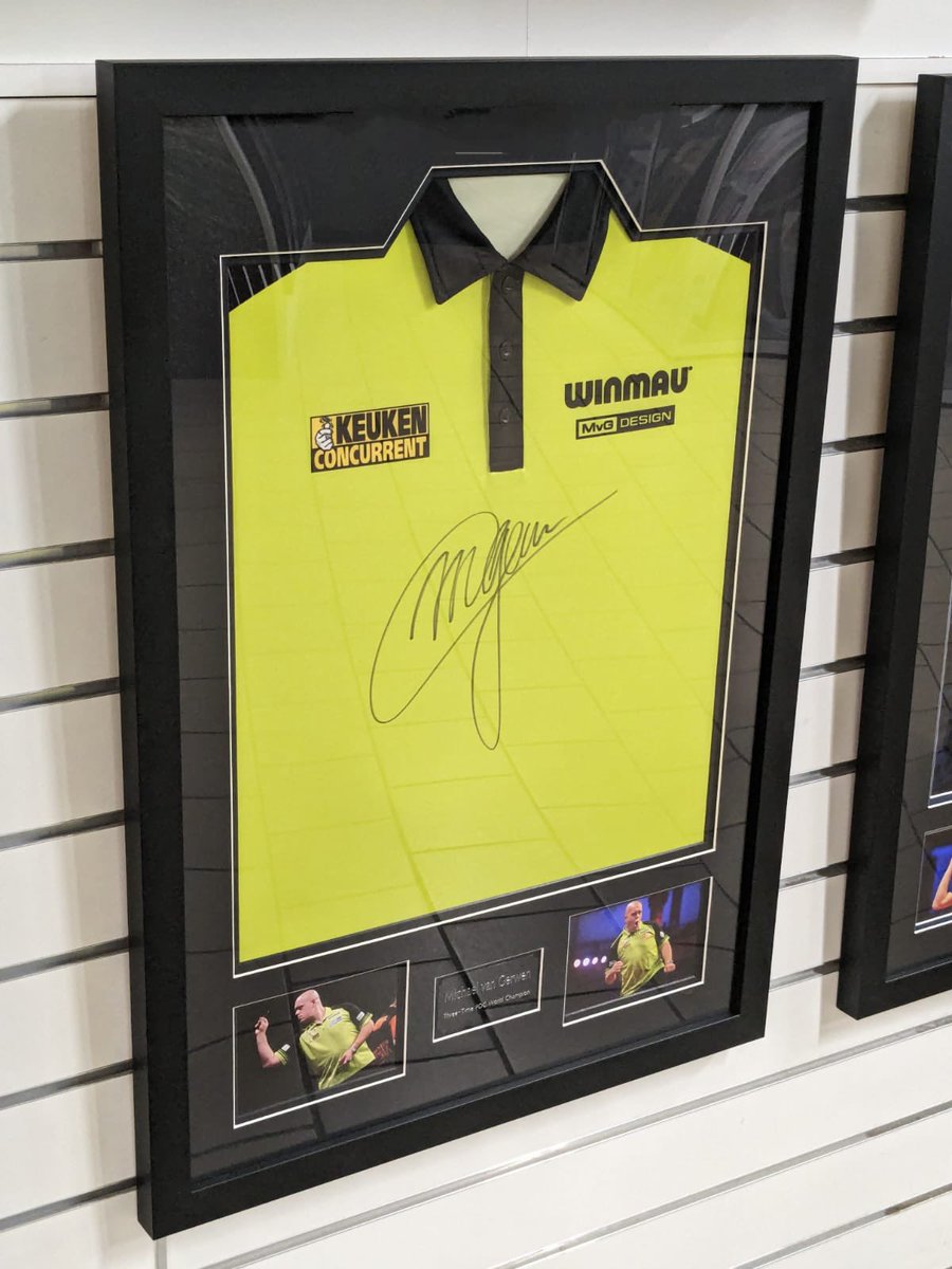 Ohhh Michael van Gerwen 🎶 Shop our new Michael van Gerwen collection today on thefancavememorabilia.co.uk