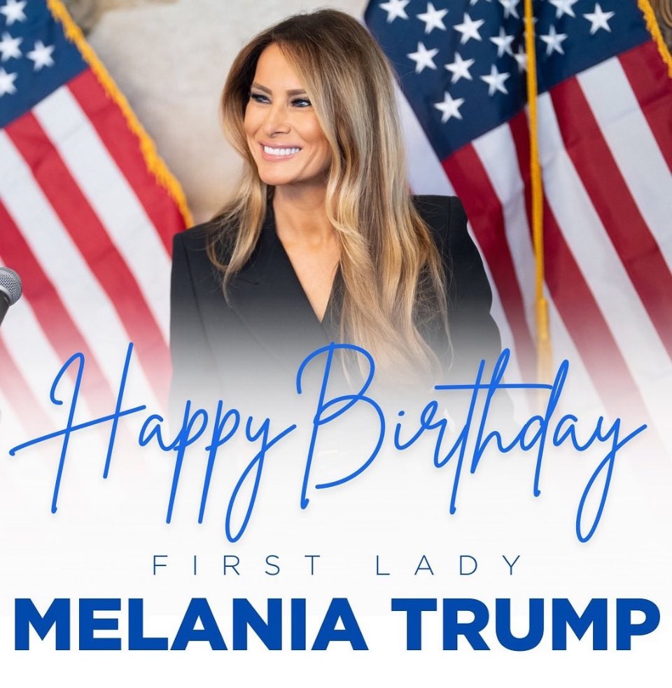 .@MelaniaTrump