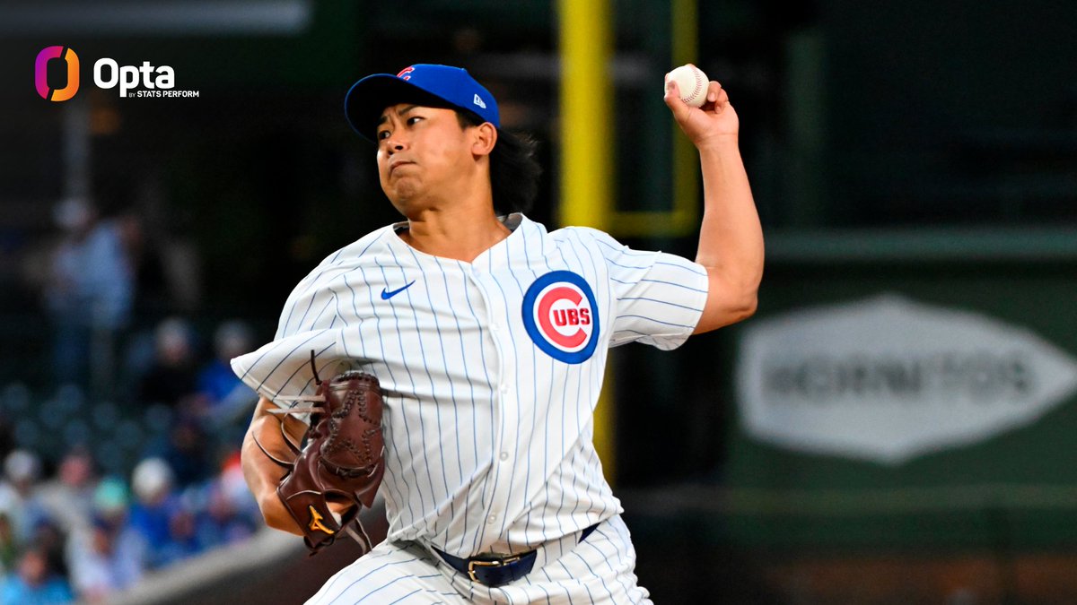 Since earned runs became official in 1913, the only players to have a 4-0 team record, 20+ K & a sub-1.00 ERA through their 1st four career MLB games are Boo Ferriss in 1945 (22, 0.50) and the @Cubs' Shota Imanaga this season (21, 0.84).