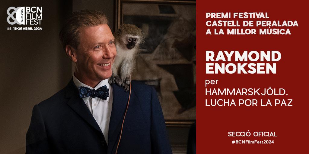 PALMARÈS #BCNFilmFest2024 | EL PREMI FESTIVAL CASTELL DE PERALADA A LA MILLOR MÚSICA 🎶 és per a Raymond Enoksen per 'Hammarskjöld. Lucha por la paz”