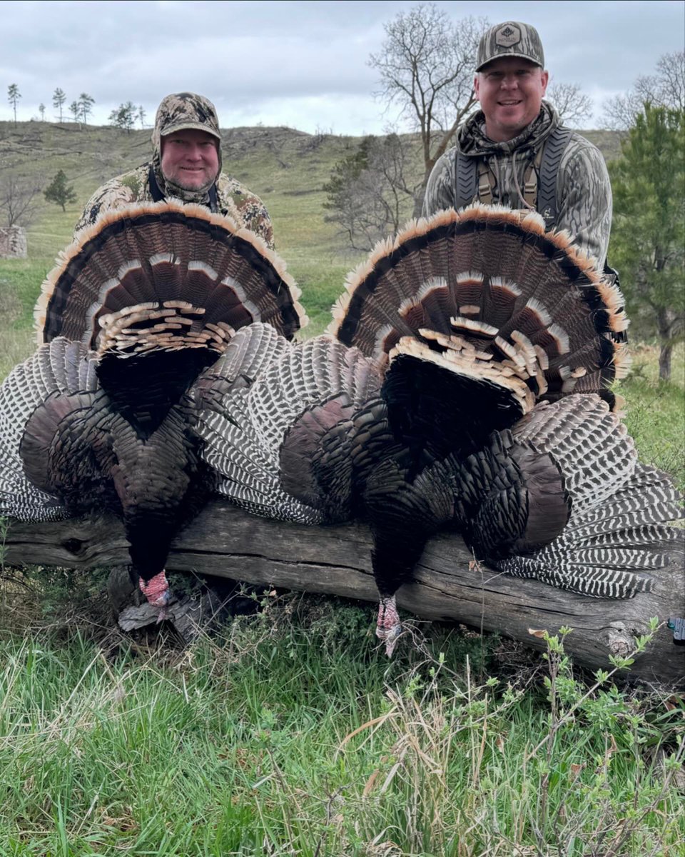 Well after an awesome women’s week at Buck Chasers, we drove out to Nebraska for merriams and I got lucky and killed the first bird in a hail storm and doubled up this morning with good friend Kenny on another great bird. Tagged out in less than 24 hours. Blessed beyond measure.