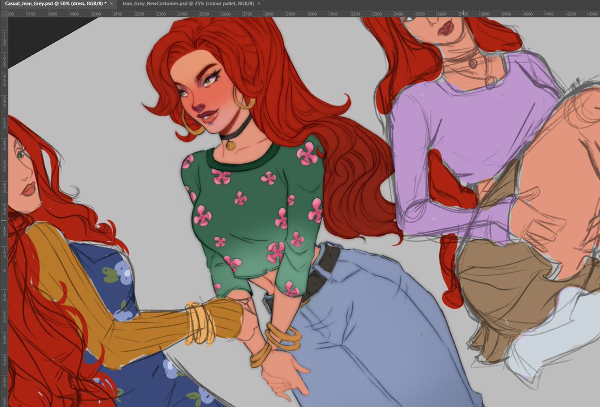 Casual early 2000's Jean incoming #JeanGrey #XMen97