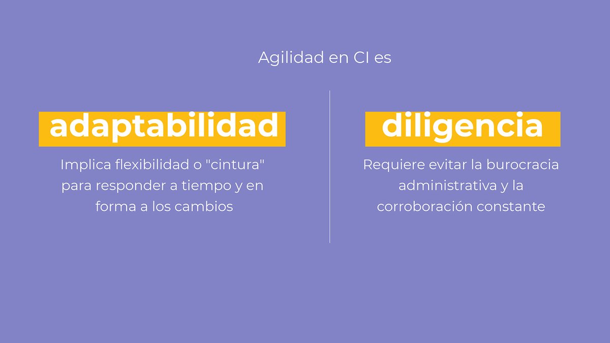 Vector_C_'s tweet photo. En #CI, la agilidad es vital para que las empresas funcionen bien, ergo, un equipo que confíe en la información recibida, evitando confusiones y malentendidos, y garantizando que los procesos estén muy bien organizados.

Encuentra la nota completa sobre agilidad en #BlogC https://t.co/0iUtEq8FYO