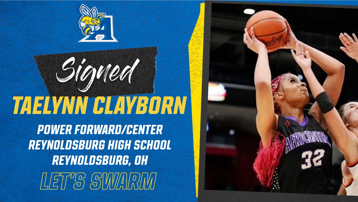 🚨Signee🚨

Yellow Jacket Nation, let’s welcome the 6’3 <a href="/taeclayborn/">Taelynn Clayborn</a> to Allen!