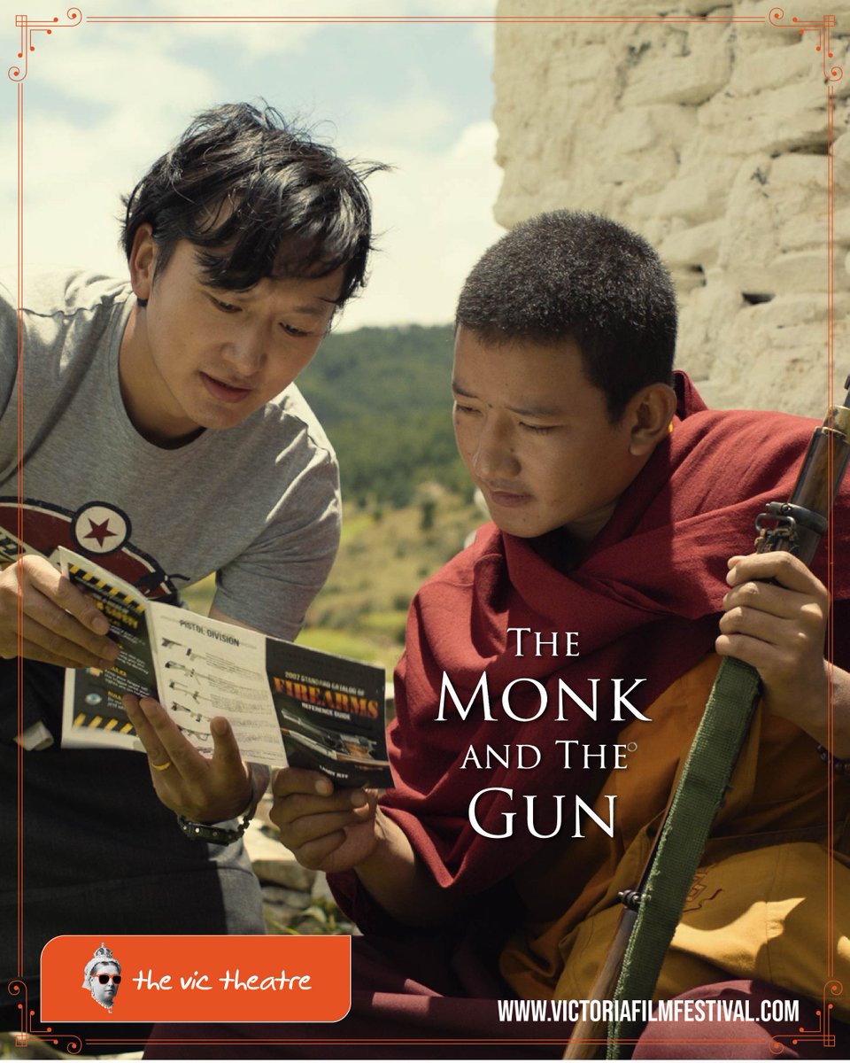 If you missed it two weeks ago, now's your chance to catch a satirical take of Bhutan's journey to democracy. Screening for 19 and over victoriafilmfestival.com/product/the-mo… #EncoreScreening #BackByPopularDemand #VicTheatre #themonkandthegun