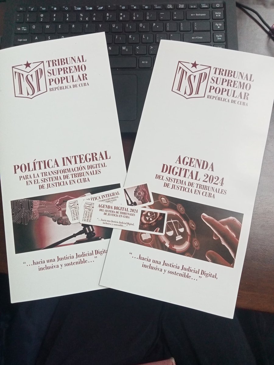 #Hoy aprobamos en el Consejo de Gobierno del @TSupremoCU la Política integral para la transformación digital y la Agenda digital 2024 en el Sistema de Tribunales. Vamos a estadios superiores en la gestión de la calidad de la justicia judicial y existe motivación para lograrlo.