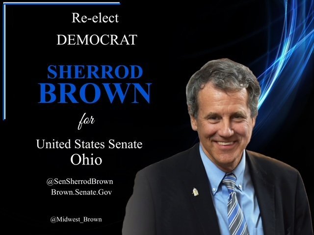 Sen. Sherrod Brown received a grade of F from the NRA. That means he’s an A+ in my book. We need his commonsense approach to gun reform in the Senate. Re-Elect Sherrod Brown, U.S. Senate, Ohio @SherrodBrown sherrodbrown.com #Allied4Dems #ResistanceGunReform