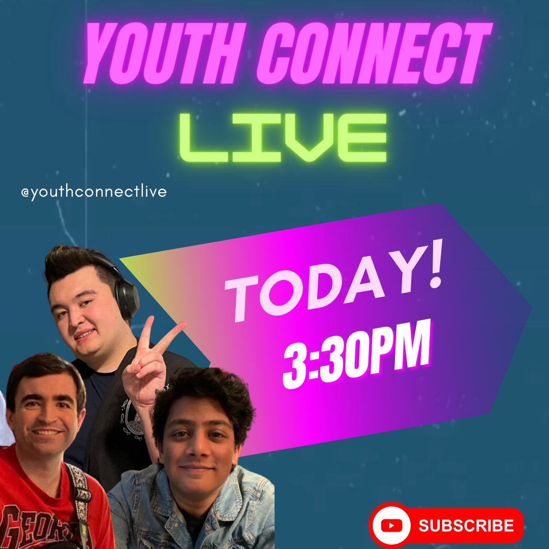 We want to ignite a change in the broadcasting world, inspiring inclusion and acceptance. Youth Connect Live is a news/entertainment show on YouTube. It’s fun! Check it out #ability