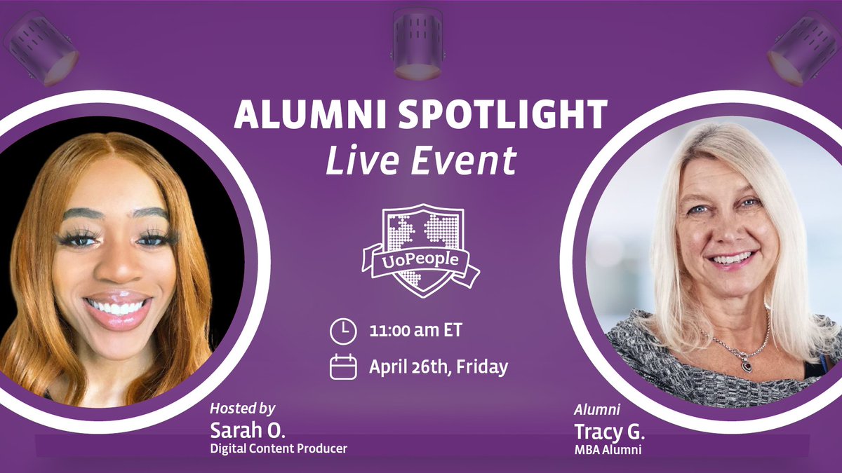 Have you seen our latest UoPeople alumni spotlight? Sarah O. is joined by Tracy G., University of the People master of business administration alumna, to talk about the master of business administration program at UoPeople and much more! youtube.com/live/tLJkMlF-2…