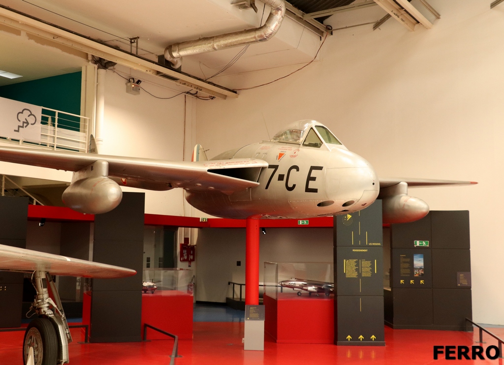 French AF Sud Est SE535 Mistral - 4 at the Musee De L'Air et de L'Espace in Paris #AvGeek #avgeeks #aviation #planespotting #aviationdaily #aviationphotography