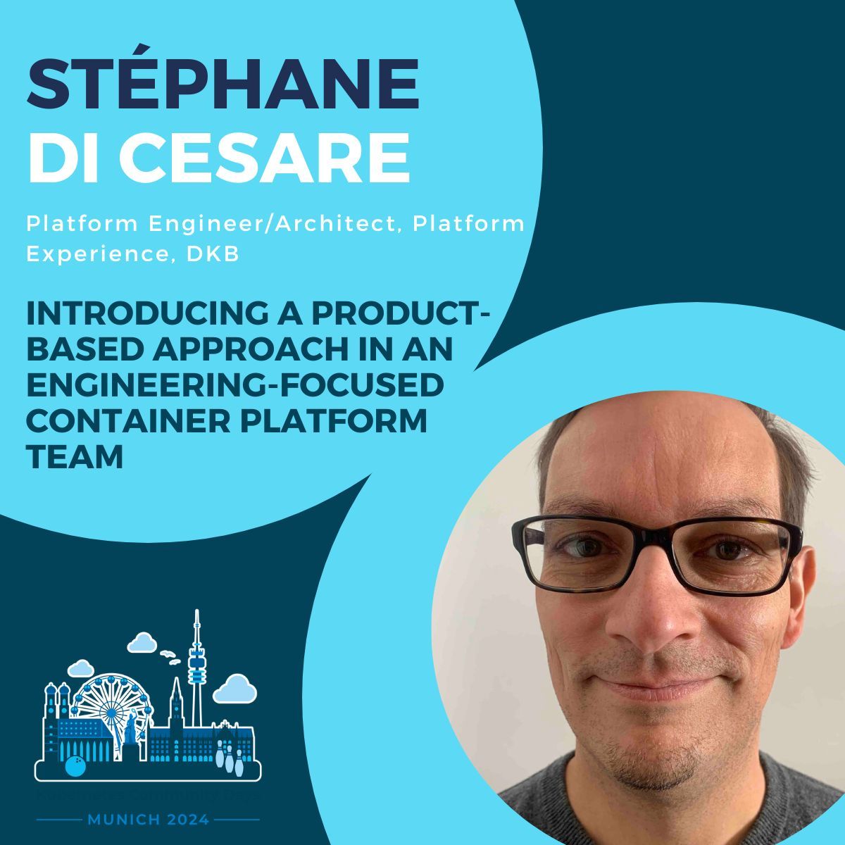 🚀 Thrilled to welcome Stéphane Di Cesare to KCD 2024! 📦 Dive into his session, 'Introducing a Product-based Approach in an Engineering-focused Container Platform Team.' We are looking forward to this session!

#KCD2024 #ContainerPlatforms #kcdmunich #SpeakerAnnouncement