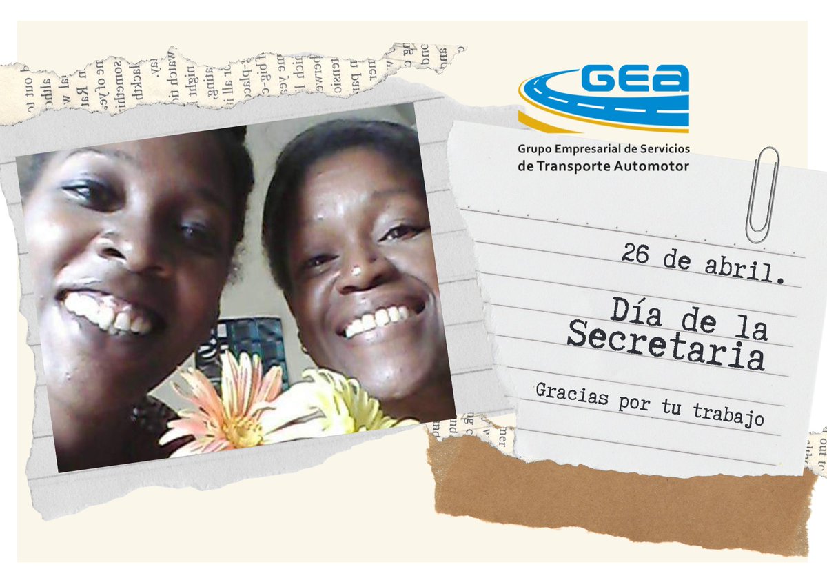 ✍️¡Feliz Día de las Secretarias! Su arduo trabajo y dedicación son verdaderamente apreciados por el colectivo de @cuba_gea. Hoy celebramos a esas personas especiales que mantienen nuestras vidas organizadas, nuestros secretos seguros y nuestras oficinas en orden. #TransporteCuba