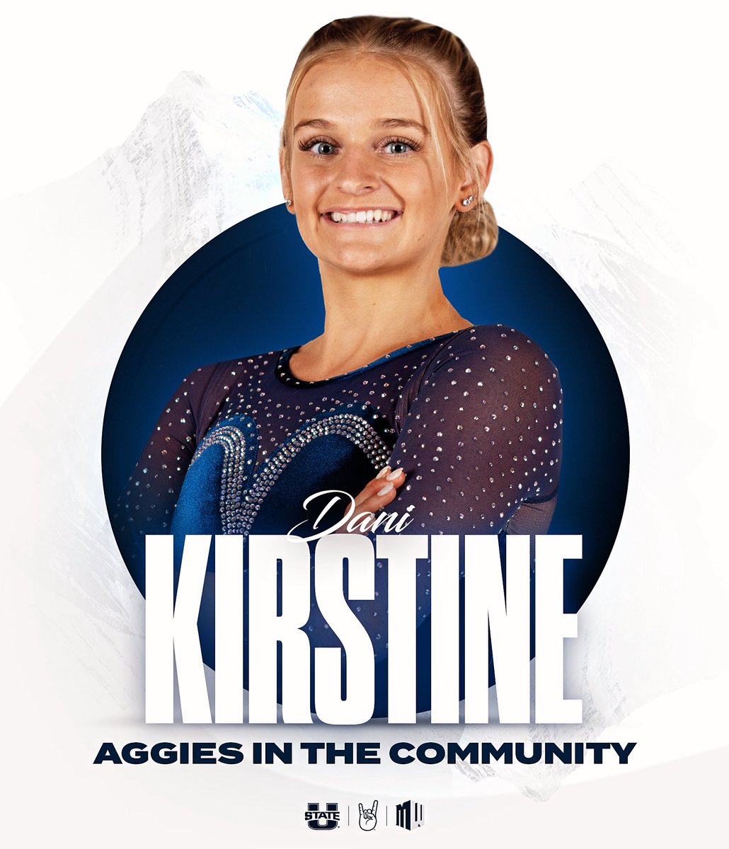 With a total of 27 individual hours of community service, our 2024 Aggies in the Community Award winner is Dani Kirstine! 👏