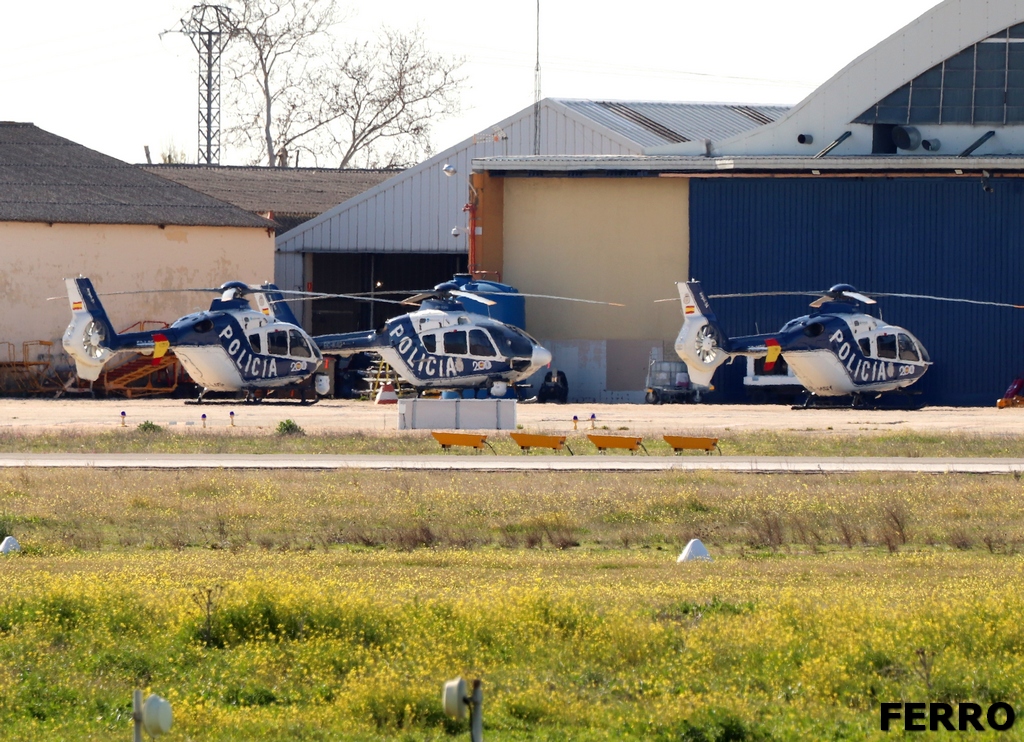 Spanish Policia Nacional helicopters at Cuatro Vientos #AvGeek #avgeeks #aviation #planespotting #aviationdaily #aviationphotography