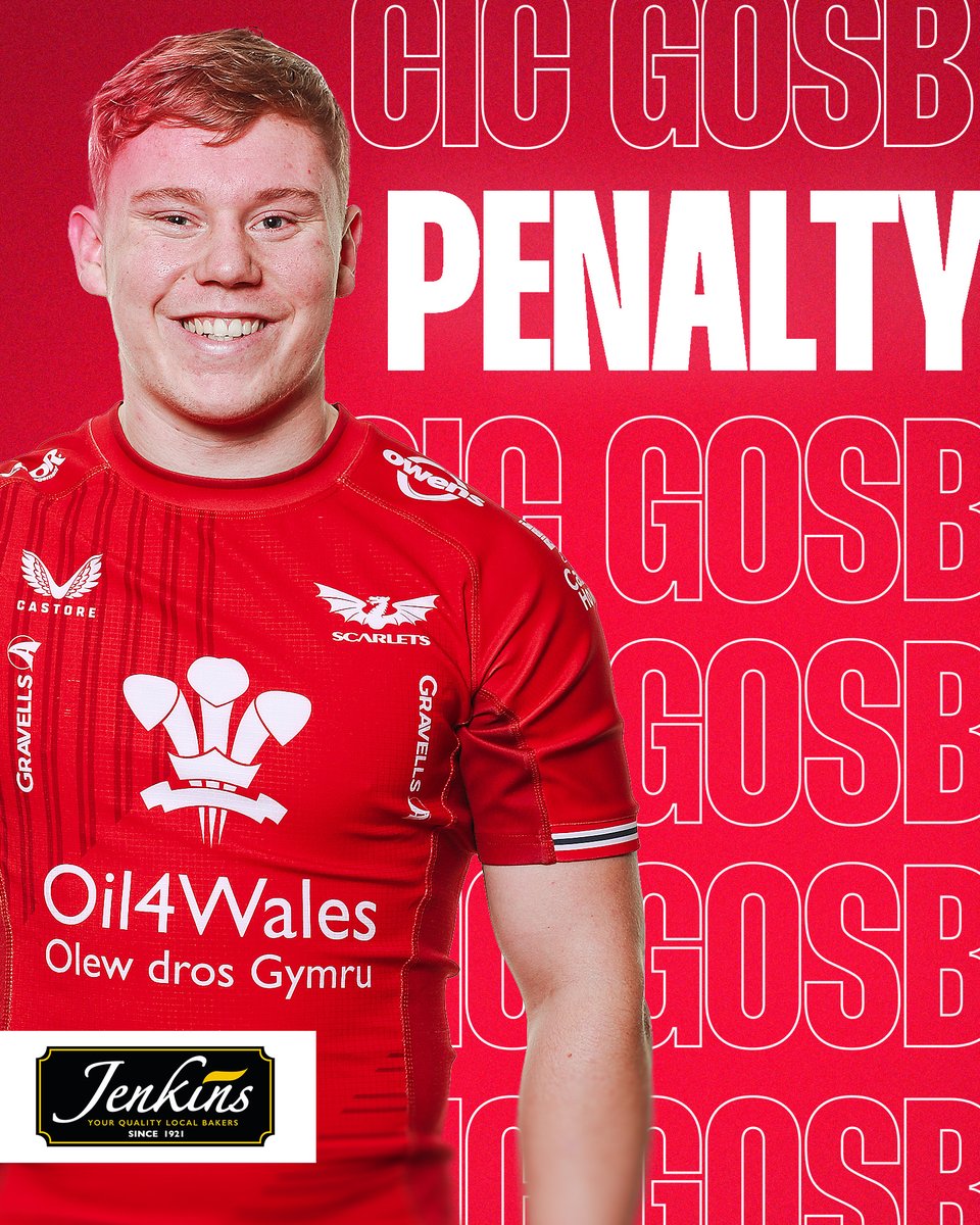 2' Penalty | Cic gosb Scarlets with the early pressure from a charge down and Sam Costelow kicks the penalty to put us in front. Pwysau cynnar gan y Scarlets i ddodi'r tîm cartref ar y blaen. 🔴 3-0 ⚫️ #SCAvSHA