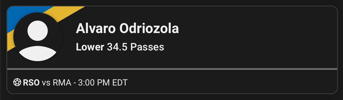 Officially partnered with @UnderdogFantasy • Odriozola is my favorite prop on the board right now🫡 • Anyone that uses my code “KHAYDOTS” DM me, I got you! Link⬇️ underdog.app.link/bb0Ean7c4Ib?_r… #GamblingTwitter | #GamblingX | #Underdog