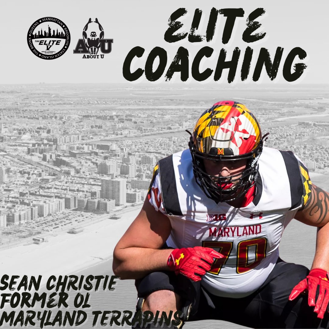 Elite V Elite Coaches: Long Island native @seanchristie77 is ready to show NY's top lineman how it's done in the Big Ten. Check your email and register today!