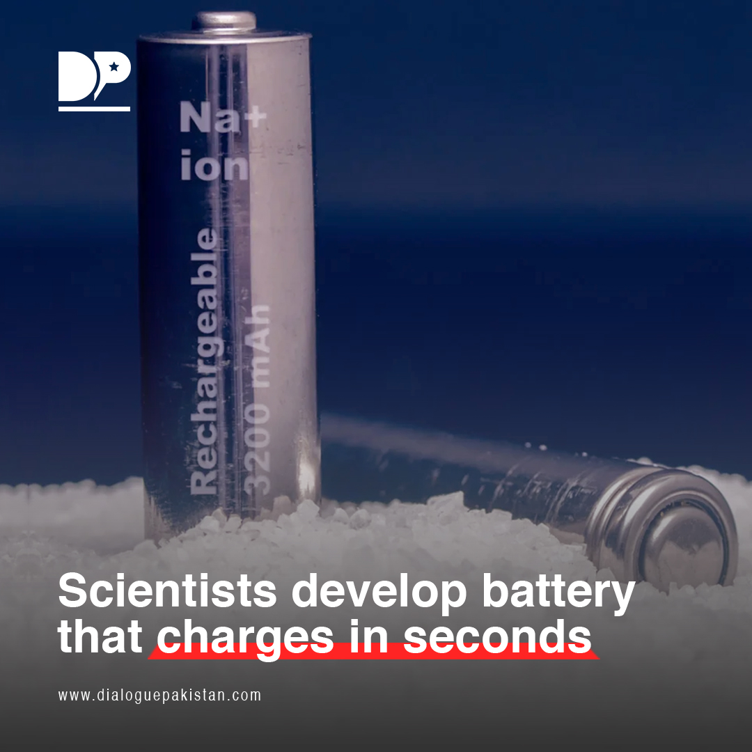 South Korean scientists have engineered a groundbreaking battery capable of ultra-fast charging, poised to revolutionize energy storage.

dialoguepakistan.com/en/sci-tech/sc…

#DialoguePakistan #Scientist #Developed #Battery #Charges #Seconds #SouthKorean #FastCharging #Revolutionize