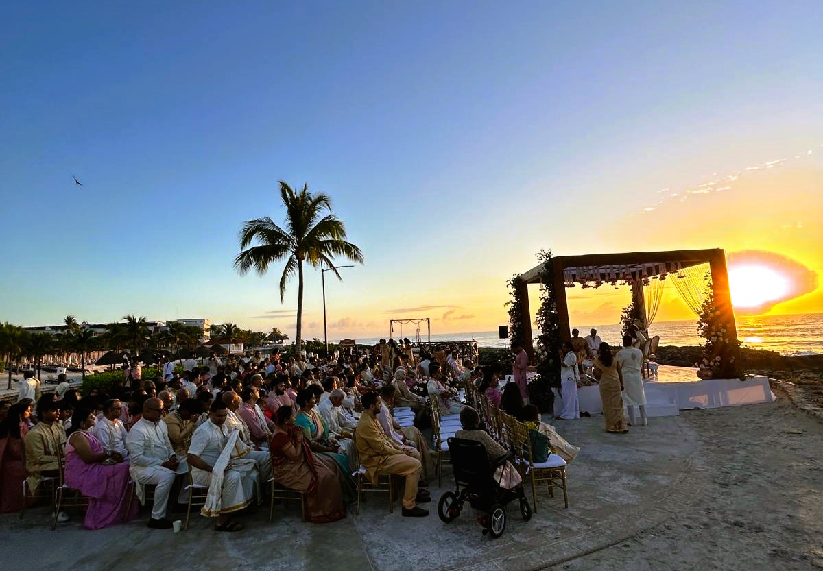 Planning a destination wedding? No problem! ShiVish Entertainment travels to bring the best party wherever your dream wedding takes you! #DestinationWedding #djs #djservices