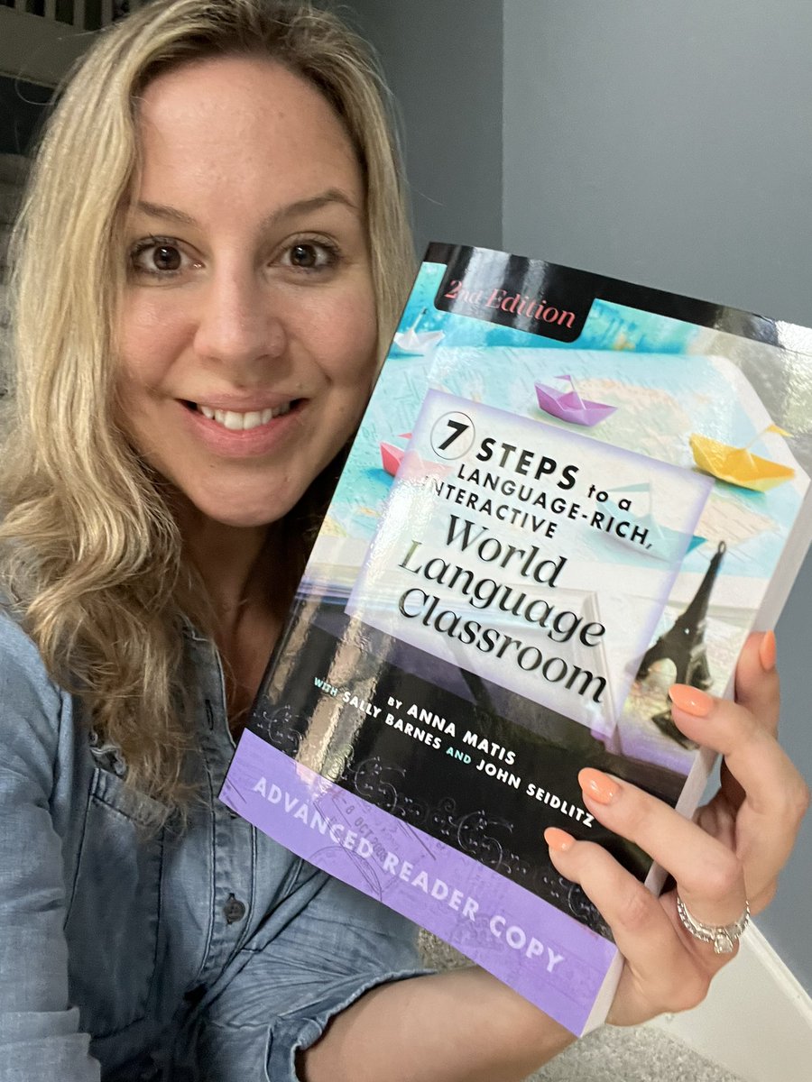 Advanced Review Copies of #7StepsWL 2nd Ed. are here! 💕🤩 So much amazing new content from @SallyBarnesTX & @7StepsASL, as well as our contributors! I can’t wait for our reviewers to take a peek, and I hope you sign up here for more launch details!  tinyurl.com/7StepsWL2
