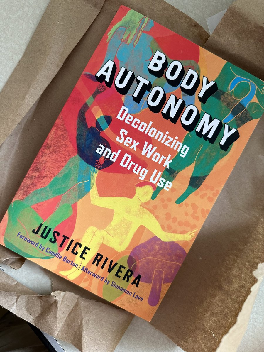 A mail day I’ve looked forward to for months. Thrilled to get to finally read @SinnamonLove’s incredible afterword in print, and to dive more fully into the important work being done by @Justice_writes justiceriverawrites.com/towards-bodily…