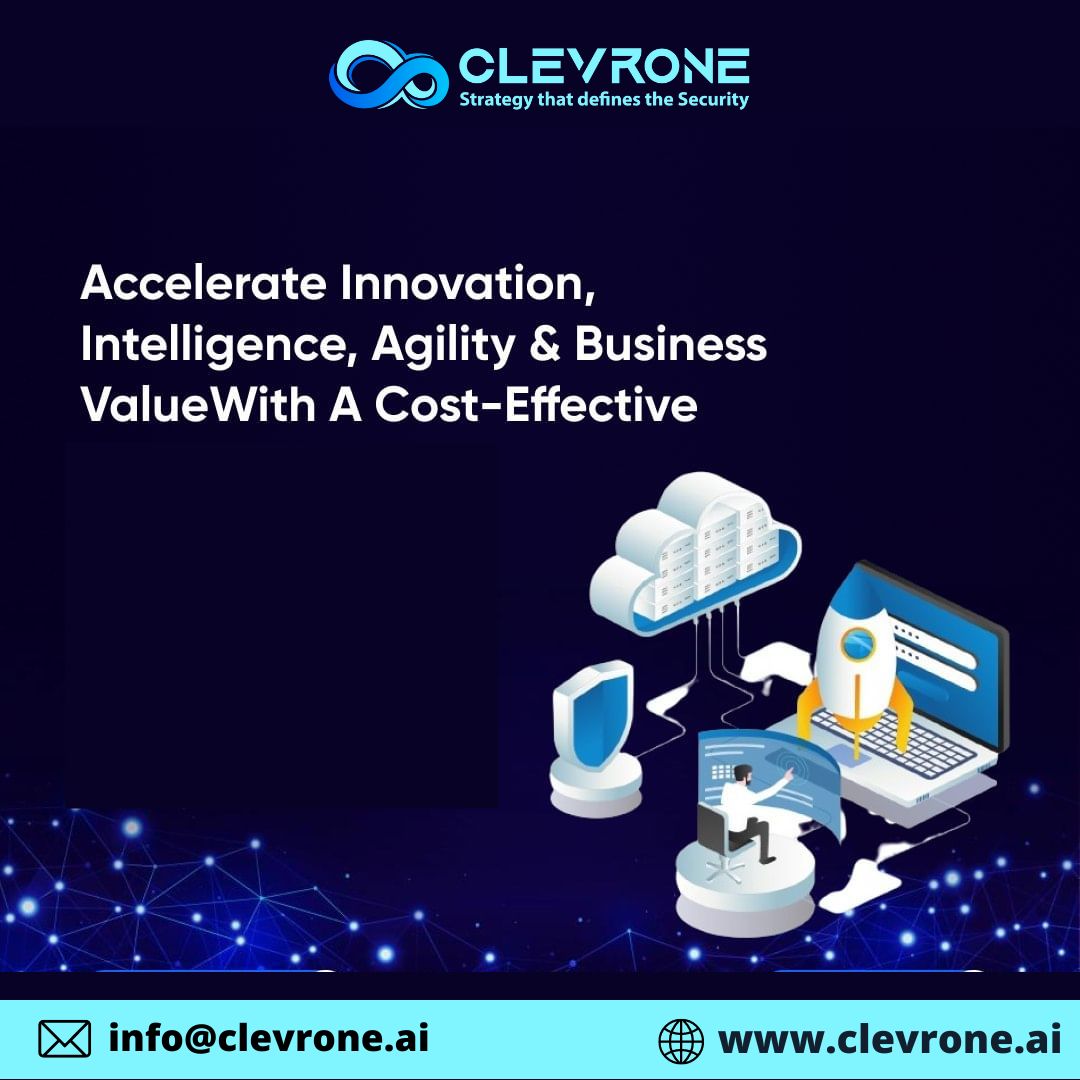 Elevate your business with CLEVRONE! 🚀 

Our cost-effective solutions  drive innovation, intelligence, and agility, delivering unmatched  business value. 

Ready to thrive in today's fast-paced market? 

Learn more  at clevrone.ai 
#Innovation #Agility #clevrone #ai