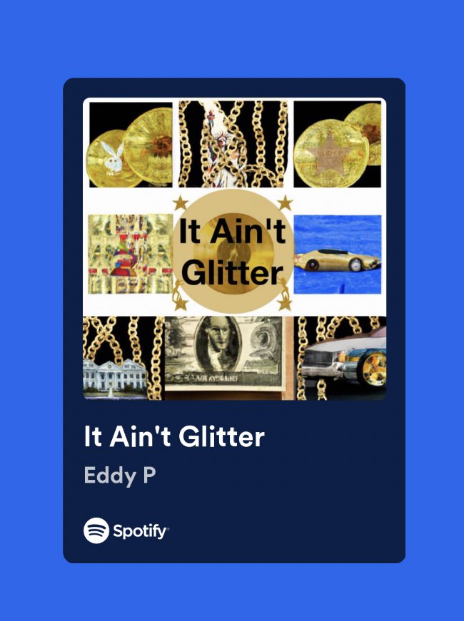 BrandFairy's tweet image. New heat! 

“It Ain’t Glitter” by @IronMessage Eddy P. 

Stream now: open.spotify.com/track/5FPP2A0k…

🎤🔥🔥🔥🔥

#hiphop #realmusic #np