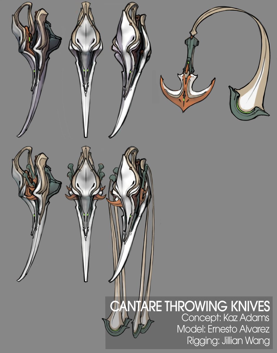 Jade’s angelic bearing stands as the opposite of the sinister Stalker, as do her armaments. 

Grace your enemies with blows from her Evensong, Cantare and Harmony Weapons – as revealed on Devstream 179.