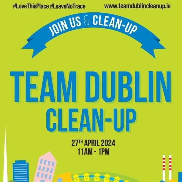 CRA are arranging two events in the morning for #TeamDublinCleanup. Why not join and help #KeepClontarfTidy. loveclontarf.ie/news/join-team… @loveclontarf_ie