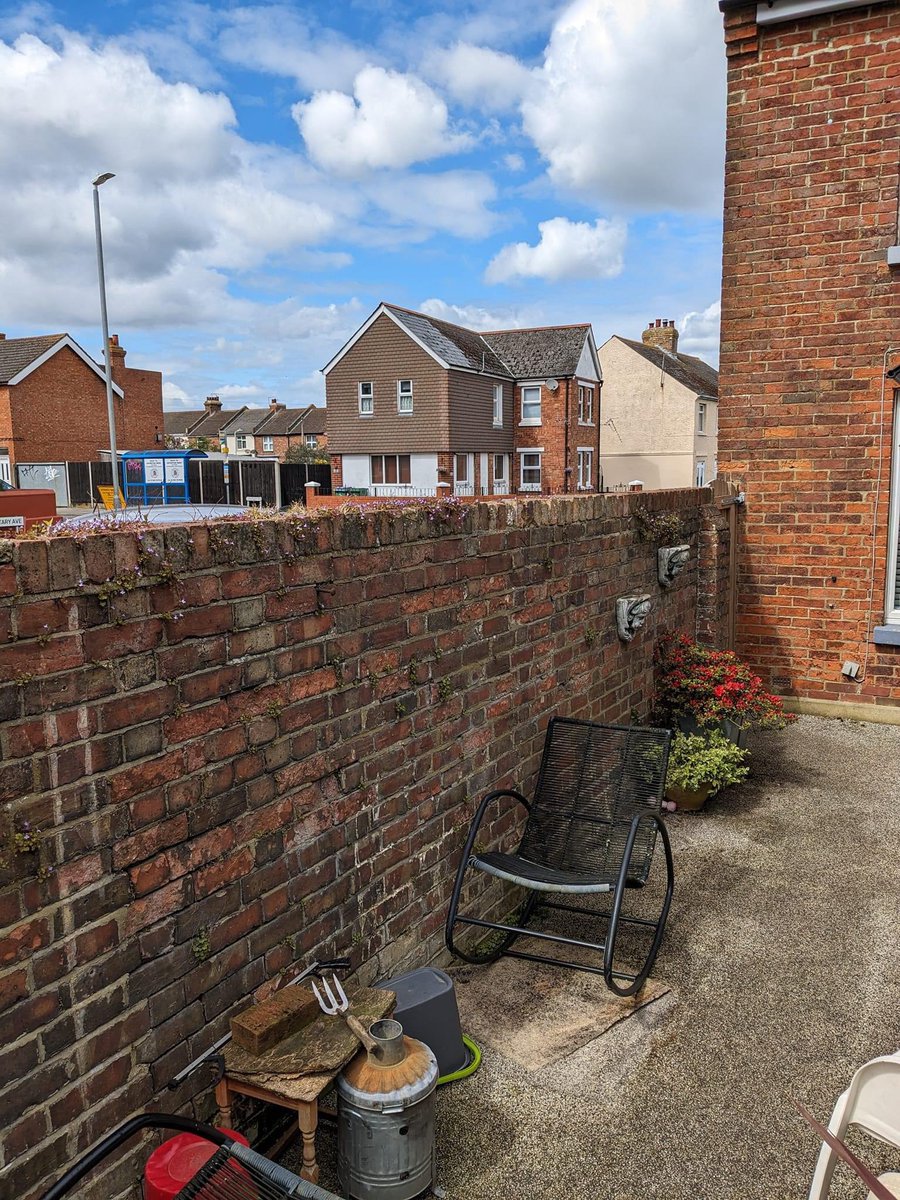 I live at the end of a terraced row of houses and have a brick wall separating me from the pavement outside. I am partial to a cigarette (I know, bad habit and going to give it up soon) and always sit in one of the metal rocking chairs I have. What amazes me is the amount of…