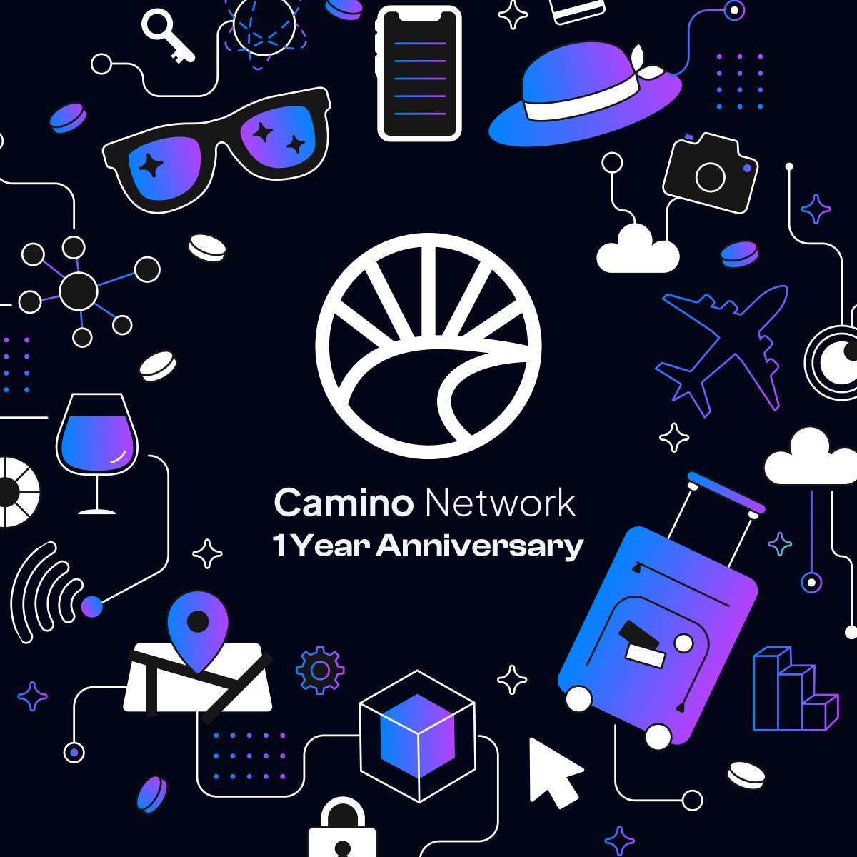 To celebrate Camino Network's first anniversary, we are thrilled to present this exclusive #NFTcollection to our community. 🚀Over 9k NFTS have been sent to your wallets. These digital assets commemorate a year marked by growth, challenges, and achievements. Thank you all…