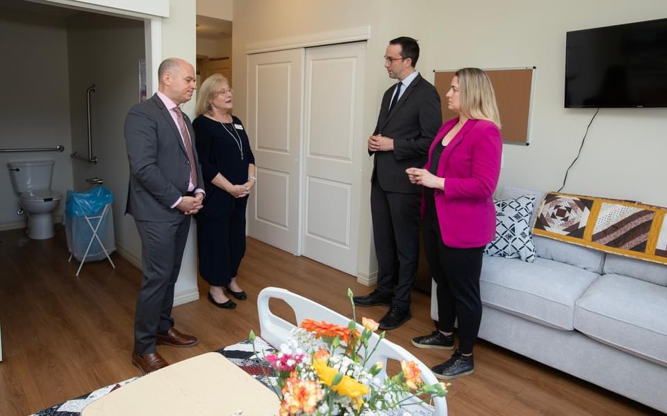 The inauguration of Maison de l’Est, offering services for #Francophones and a beautiful new 8-suite residence for people in need of 24-hour #palliativecare, was a day to remember! Thank you to all who took part in this milestone celebration. #HospiceCare
