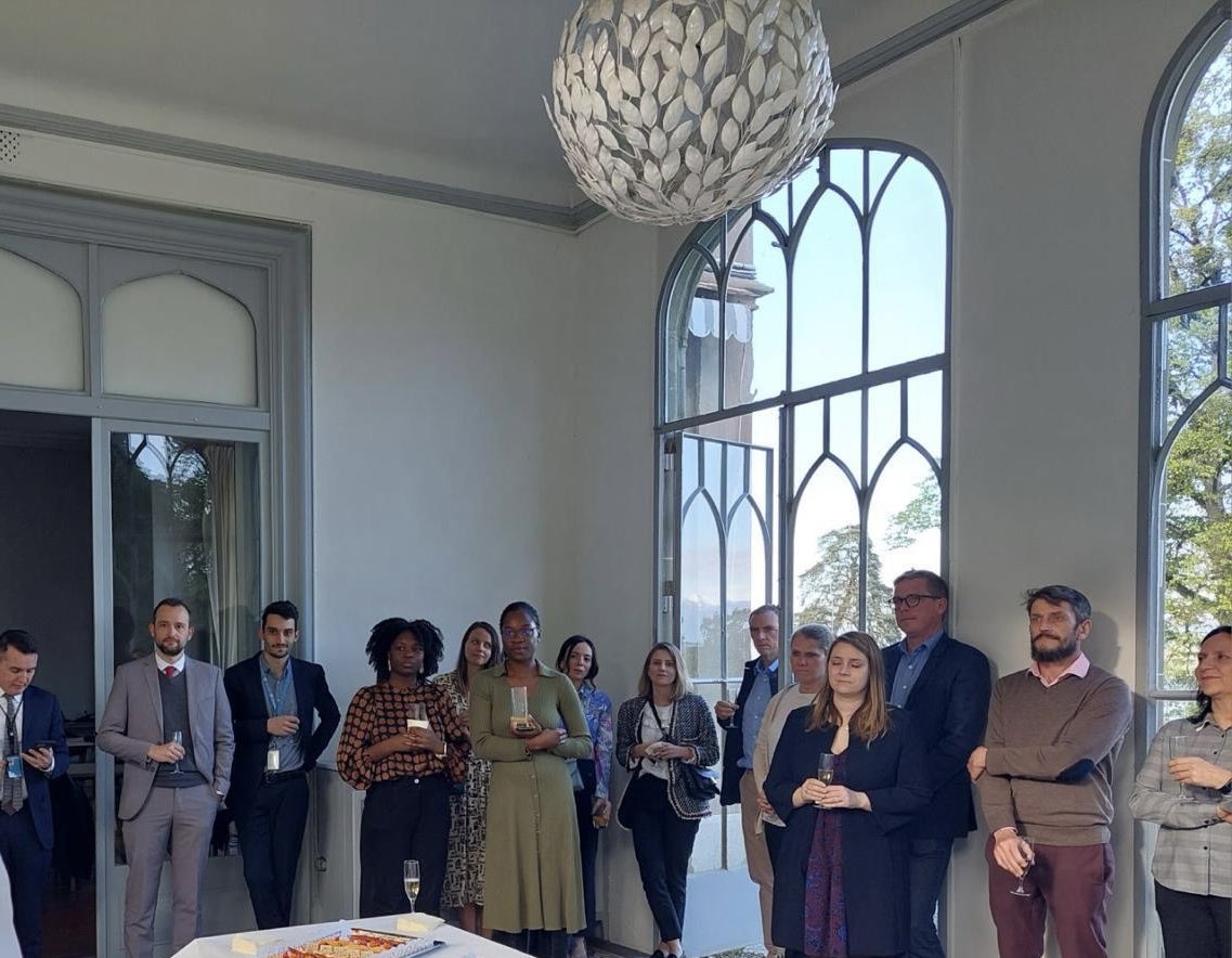 Moment de convivialité en l'honneur des nombreux Français dans les organisations internationales au service du désarmement et de la sécurité internationale. Forte présence dans ces organisations qui témoigne de l’expertise 🇫🇷 & de l’attachement 🇫🇷 au multilatéralisme!