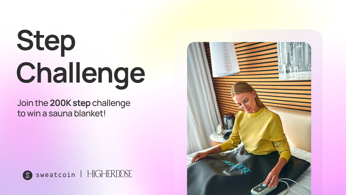 We’ve partnered with @HigherDose to bring you a new challenge with an exclusive prize 🏆 ✅ Join the Sweatcoin USA Club ✅ Go to activities and join the HigherDose challenge 🏃‍♂️ ✅ Crush 200K steps before May 22nd 📆 Join the Challeng: fgjq.adj.st/c/usawalkers/r… #Sweatcoin