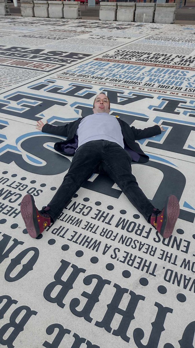 The only way I’m getting on the Comedy Carpet in Blackpool.