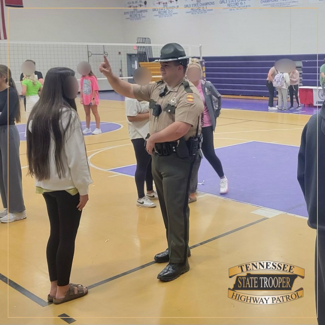 Troopers Hamby, Evans, & Hasse were honored to participate in the Oliver Springs Academy Prom Promise, where they spoke with students about the dangers of drinking and driving. Smart choices ensure the best prom nights!