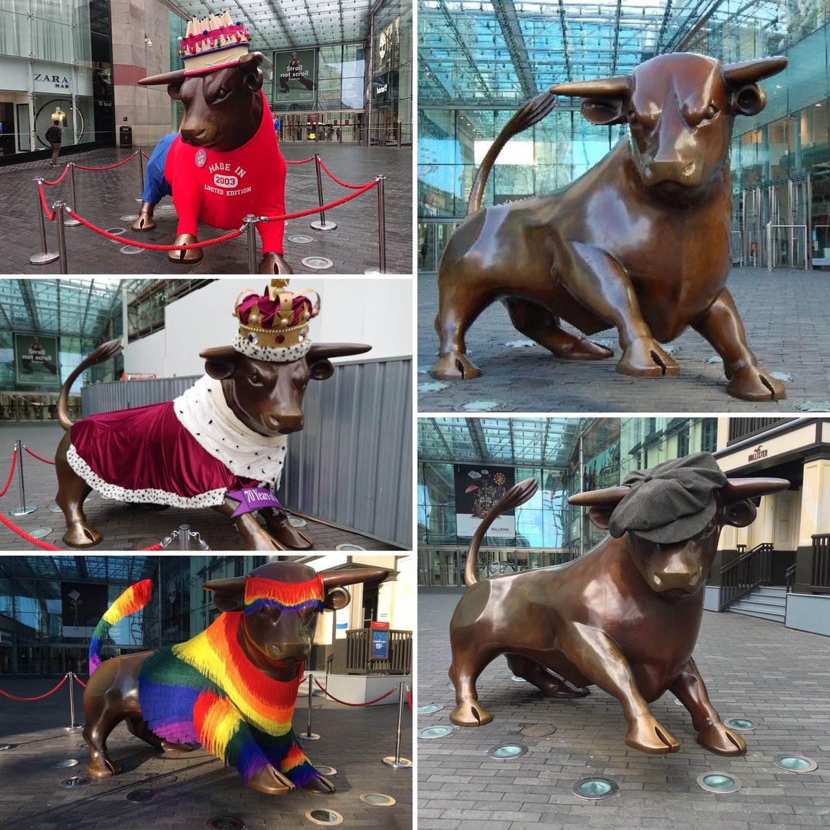 Laurence Broderick the sculptor who gave Birmingham its most iconic piece of public art “The Bull”, has died at the age of 88. 

The Bull lives on welcoming the world. All brummies love Bully and there is no better way to show our love to see what he is wearing next.