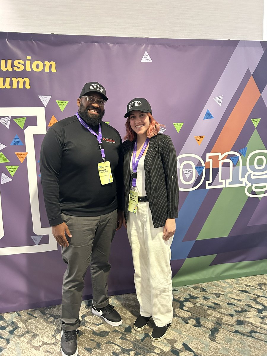 That’s a wrap on <a href="/NCAA/">NCAA</a> ’s 2024 Inclusion Forum. As a first time attendee it was very eye opening experience. Got the gears turning about where theory and research can be explored next! Big thank you to my mentors <a href="/DocChunk51/">Platinum Fennell</a> and Dr Harrison for making this experience possible!