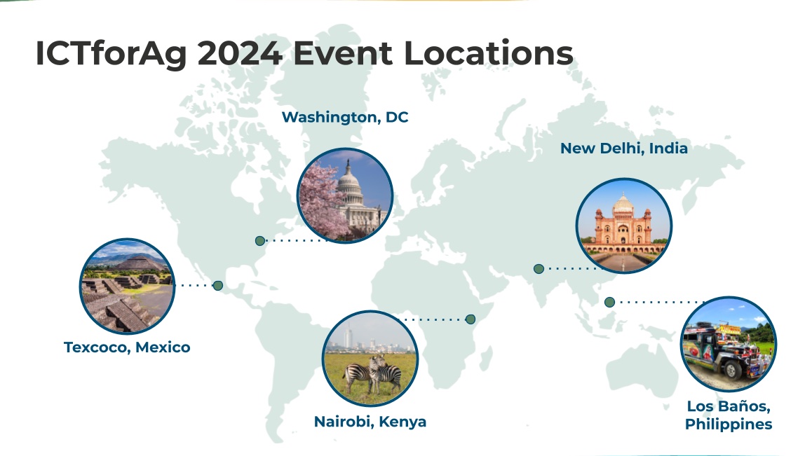 ICTforAg 2024 is 1 month away ⏰ Register today to attend at one of our 5 event locations and/or online ---------------->ictforag.com #ictforag #digitalag #ict4d #agtech