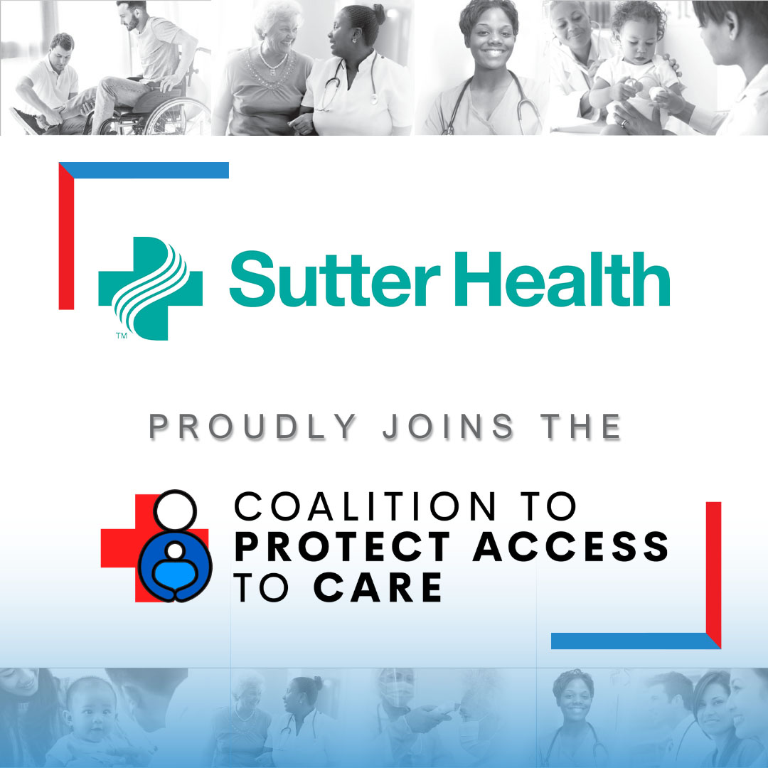 Excited to share Sutter Health is now part of the Coalition to Protect Access to Care! Together, we’re dedicated to protecting and expanding healthcare access for Californians. Vote YES this November. #ProtectAccessToCare @ProtectAccessCA bit.ly/3WgRFLZ