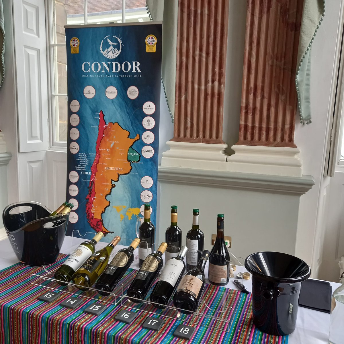 🚗 Condor on Tour! 🚗 

Thanks to everyone who joined us at @Wine_Poole today 👏 

Lovely to see so much enthusiasm about South American wines 😍

Had some wonderful comments.

#condorontour #sharingsouthamerica #condorwines #winetasting #wine #southamericanwines