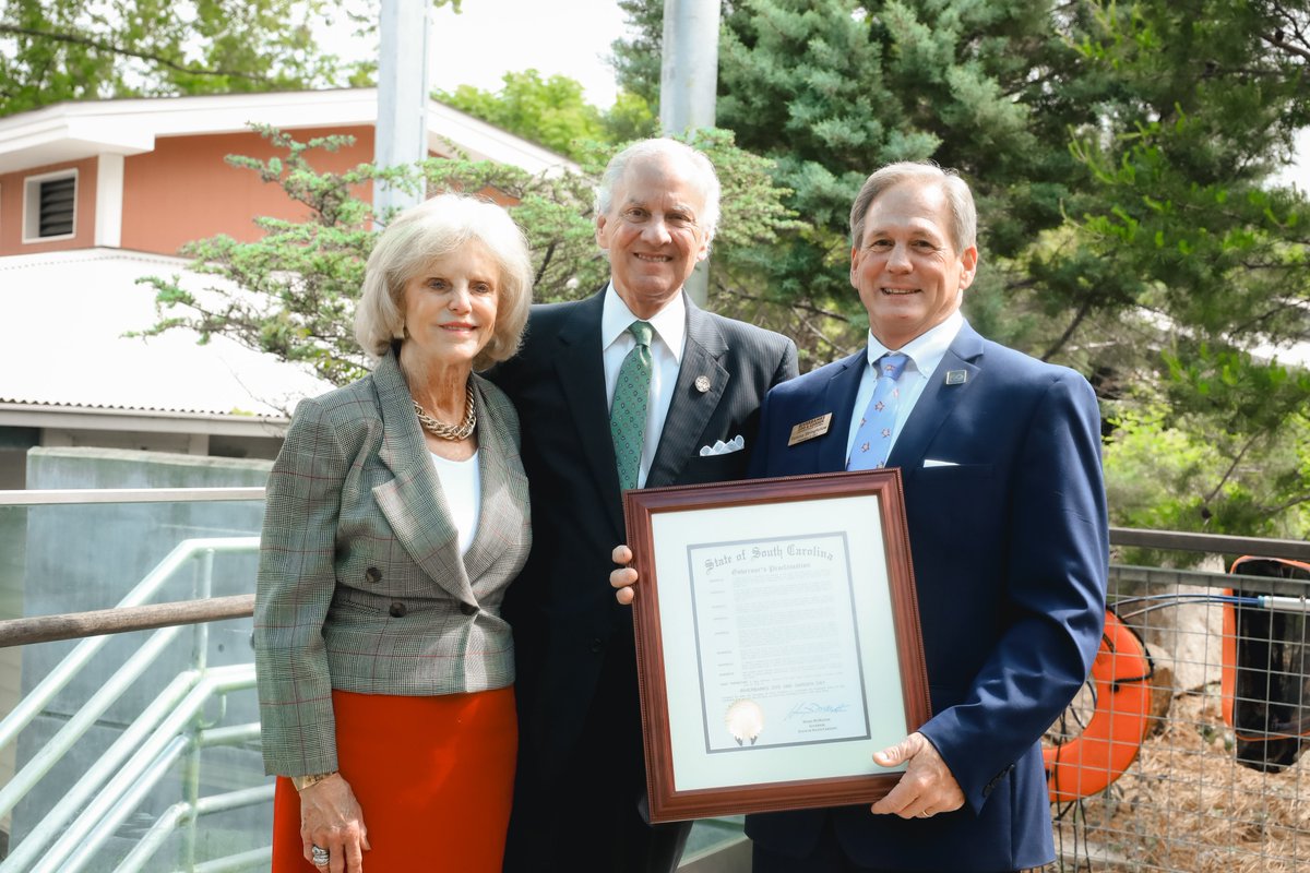 Riverbanks Zoo and Garden holds a special place in the Midlands, inspiring and educating future generations for the last 50 years. It was my pleasure to proclaim April 26, 2024 as Riverbanks Zoo and Garden Day.
