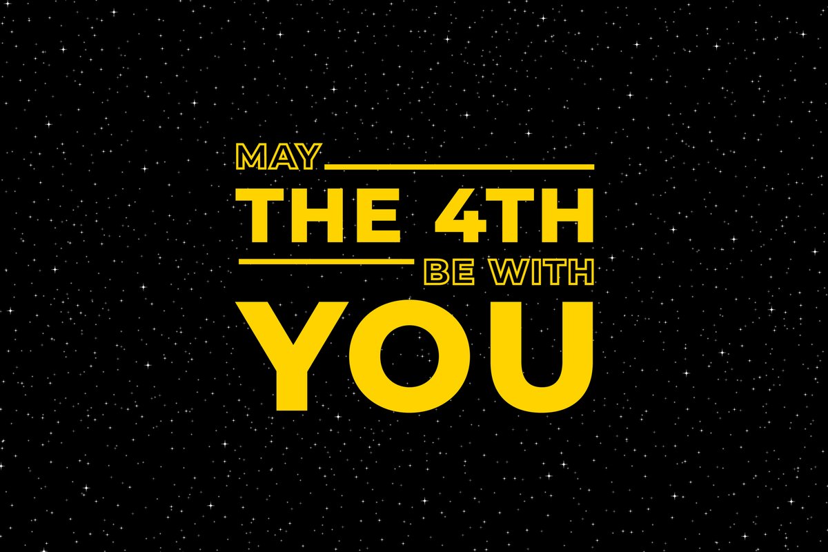 beginnings_cu's tweet photo. Today is Star Wars Day!

What is the most famous line in Star Wars? Without a doubt it’s:  “May the Force be with you.”

Do you have a favorite line or scene from Star Wars? https://t.co/WX2Qfg09Er