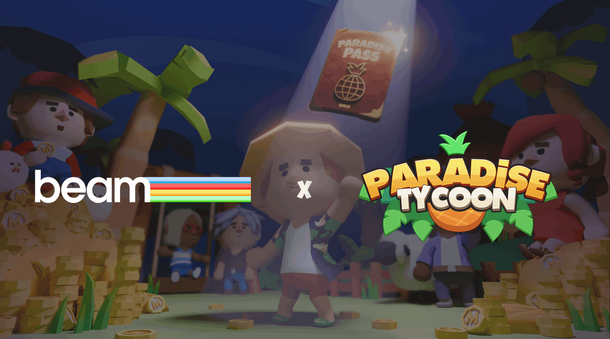 ParadiseTycoon's tweet photo. We're excited to announce our collaboration with Sphere, built by @MeritCircle_IO and powered by @BuildOnBeam! ✨🌴

Sphere will become the official marketplace for ParadisePass NFTs! 🥳

Look for opportunities to get on the whitelist. The mint will take place very soon! https://t.co/JusUEVjWRp